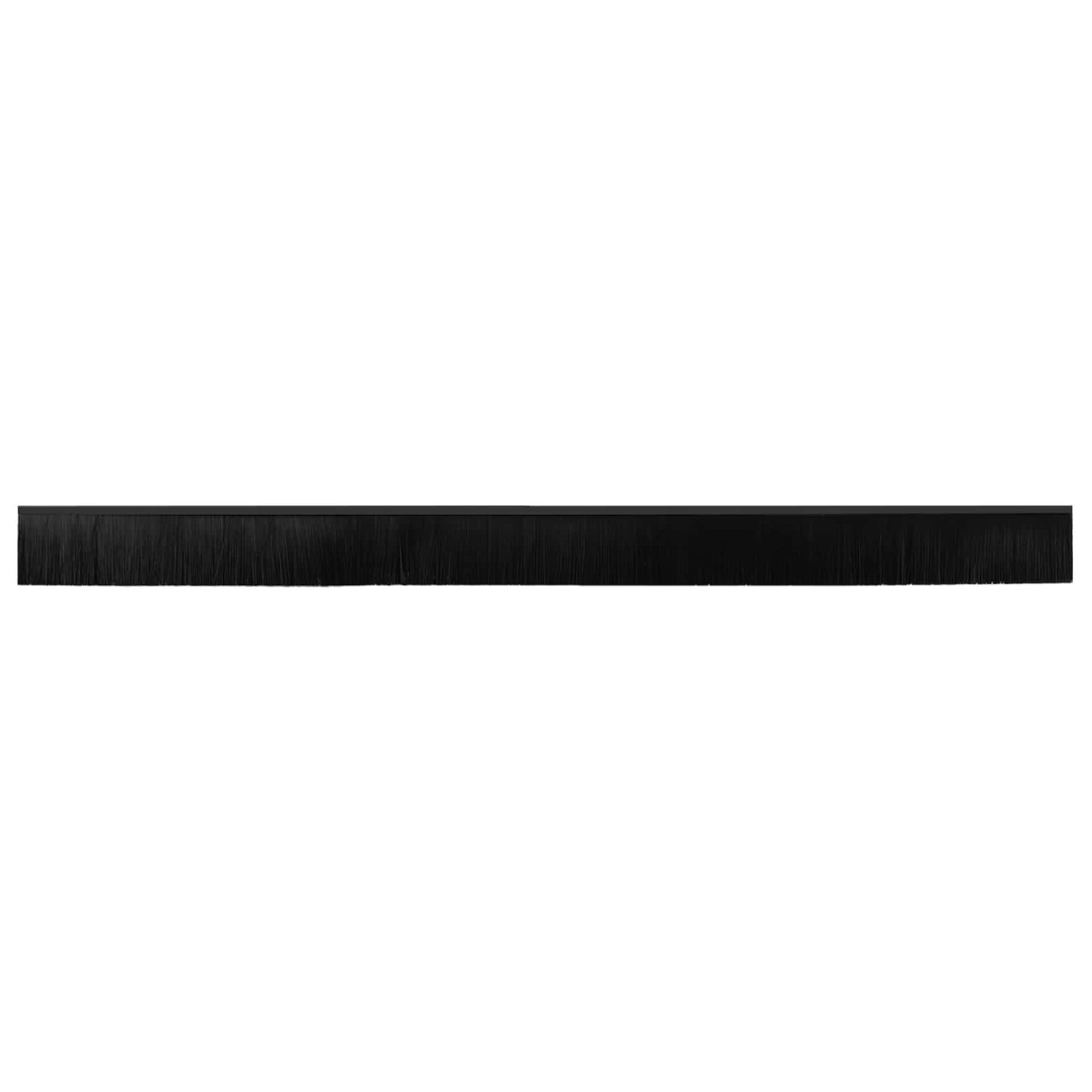 vidaXL Αυτοκόλλητες σφραγίδες πόρτας 6 pcs Μαύρο 100 cm