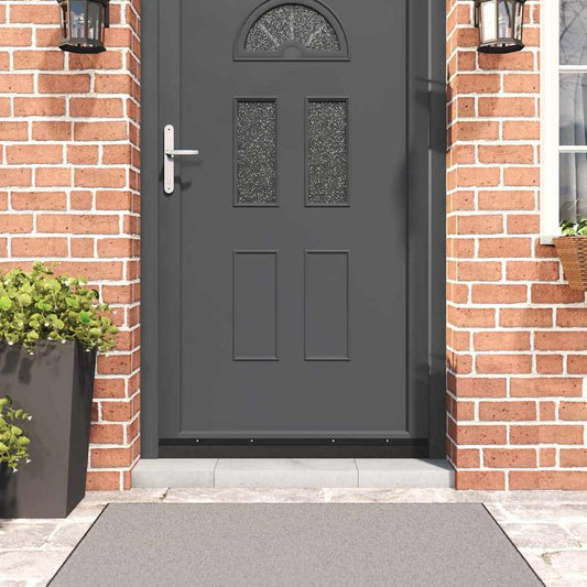 vidaXL Σφραγίδες πόρτας με βούρτσες που προσαρτώνται 12 pcs Μαύρο