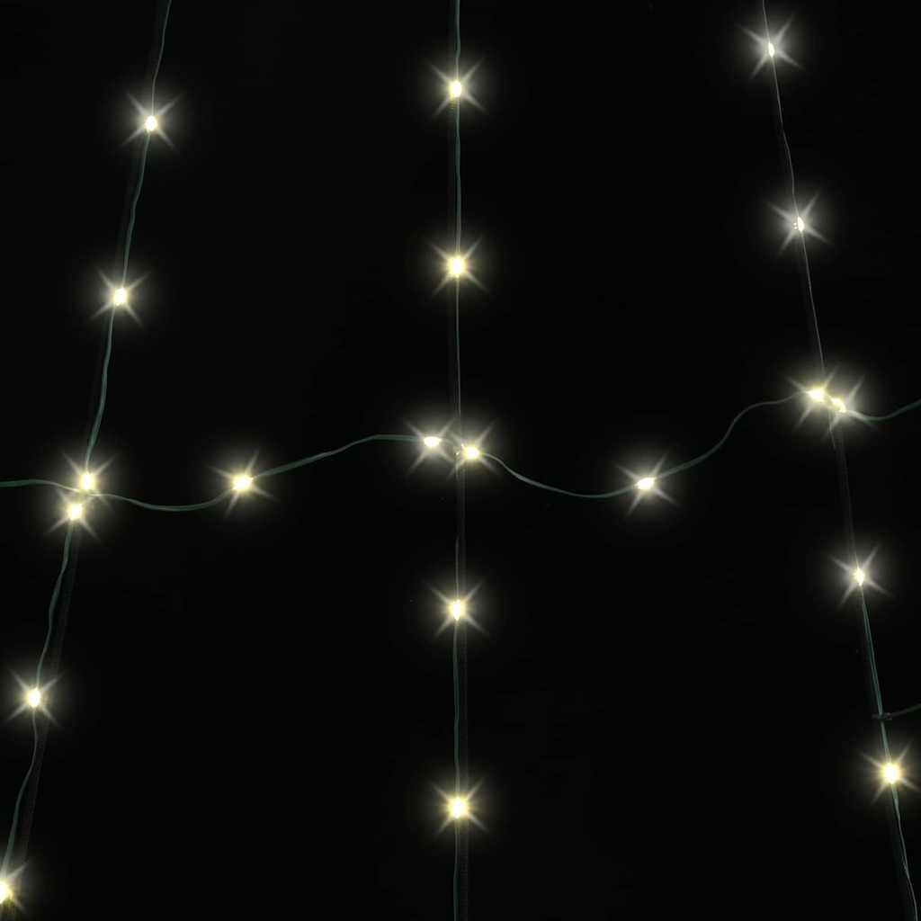 vidaXL LED Χριστουγεννιάτικο Δέντρο Θερμό λευκό 511 εκ Μέταλλο