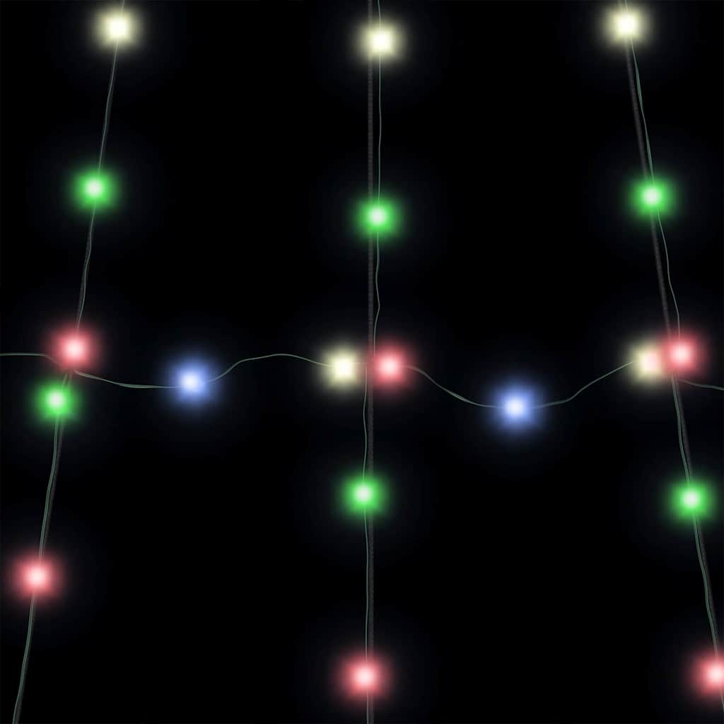 vidaXL LED Χριστουγεννιάτικο Δέντρο Πολύχρωμο 511 εκ Μέταλλο