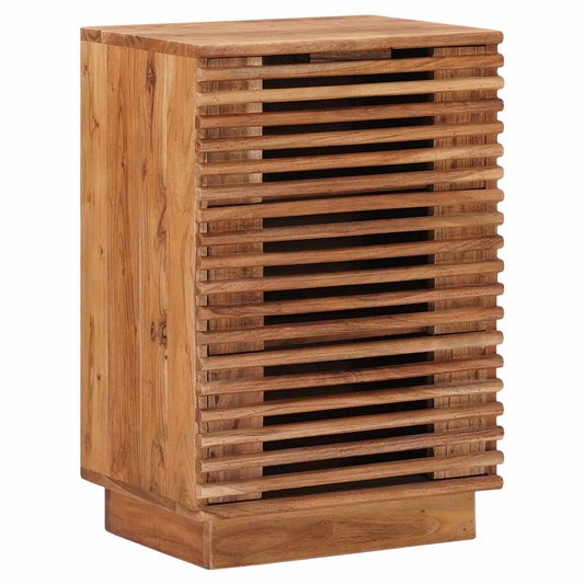 vidaXL Χειροποίητο Κομοδίνο Καφέ Τίκ 40 x 30 x 60 cm