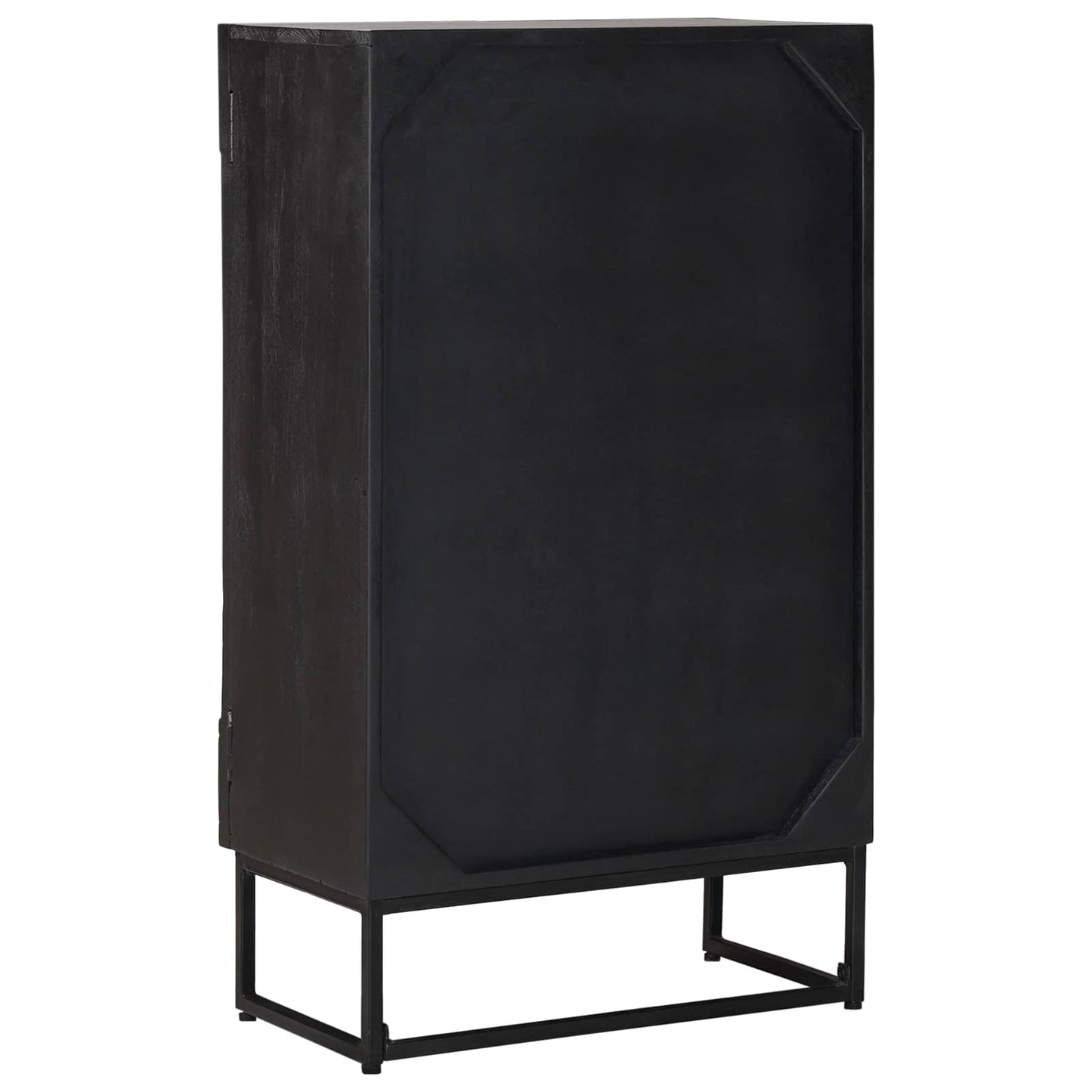 vidaXL Highboard Μαύρο 55 x 30 x 95 εκ
