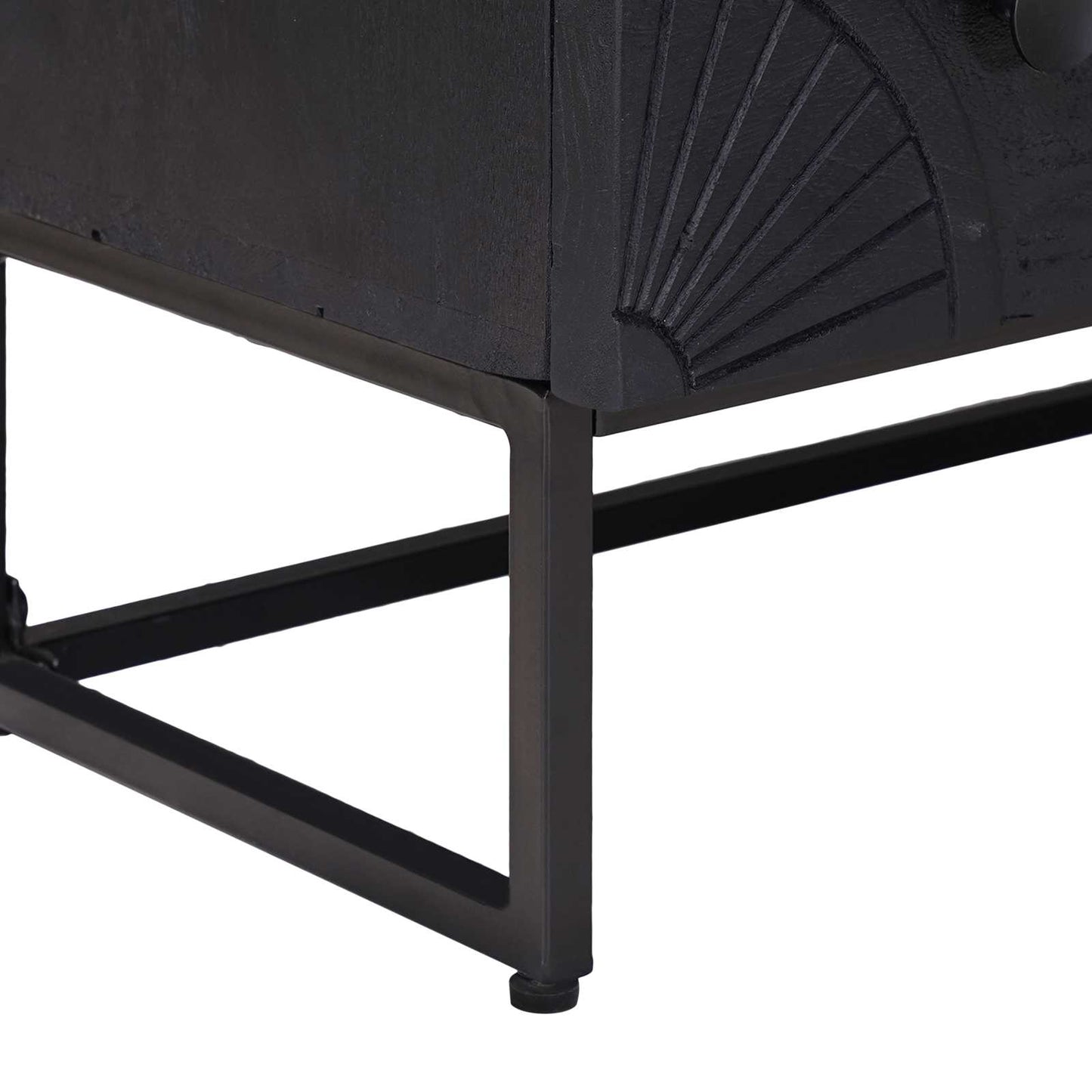 vidaXL Ντουλάπι με Συρτάρια με συρτάρι Μαύρο 75 x 30 x 65 εκ