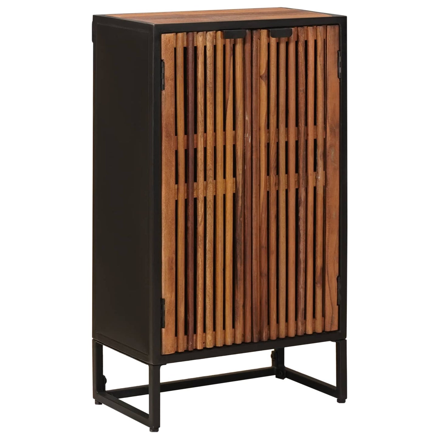 vidaXL Highboard 53 x 30 x 95 εκ. Στερεό Ξύλο Μάνγκο και Μηχανικά Ξύλα