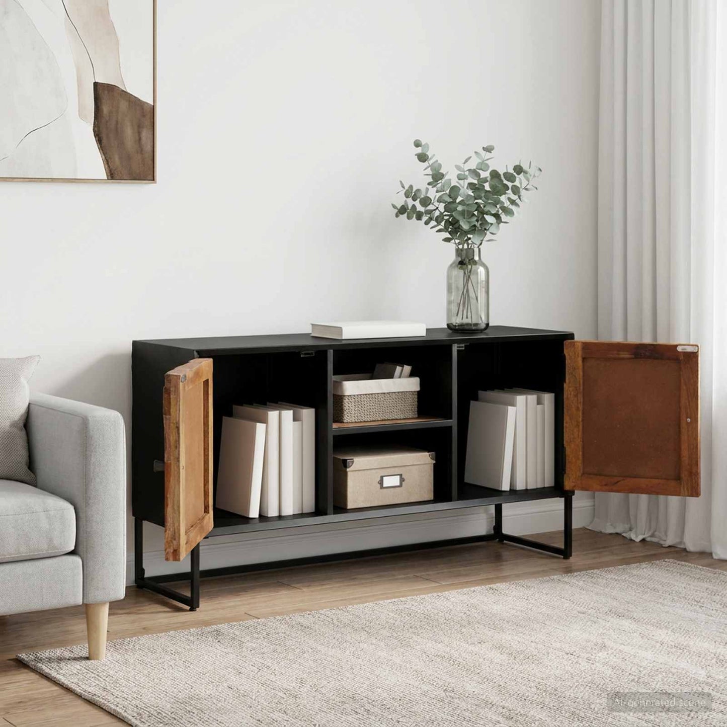 vidaXL Πλαϊνό γραφείο 105 x 30 x 55 εκ