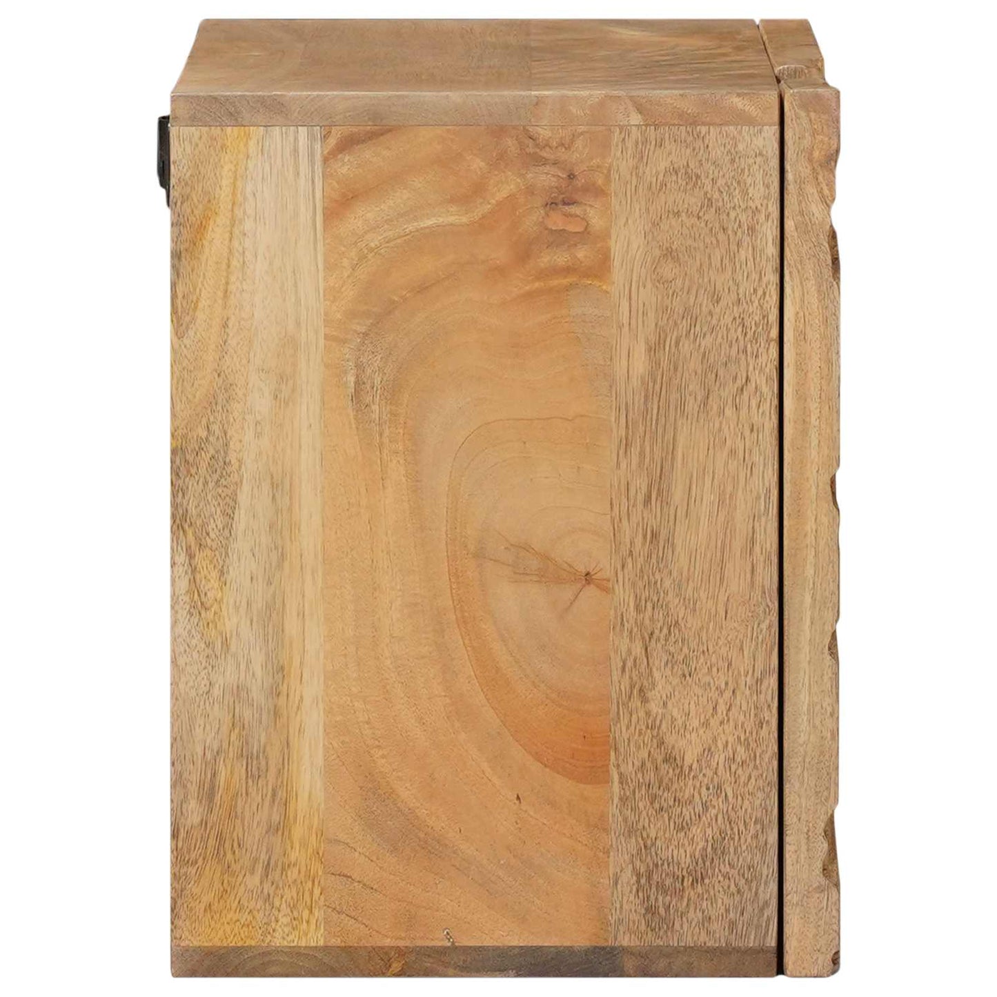 vidaXL Χειροποίητο Κομοδίνο Καφέ Τίκ 40x30x40 εκ Στερεό ξύλο μάνγκο