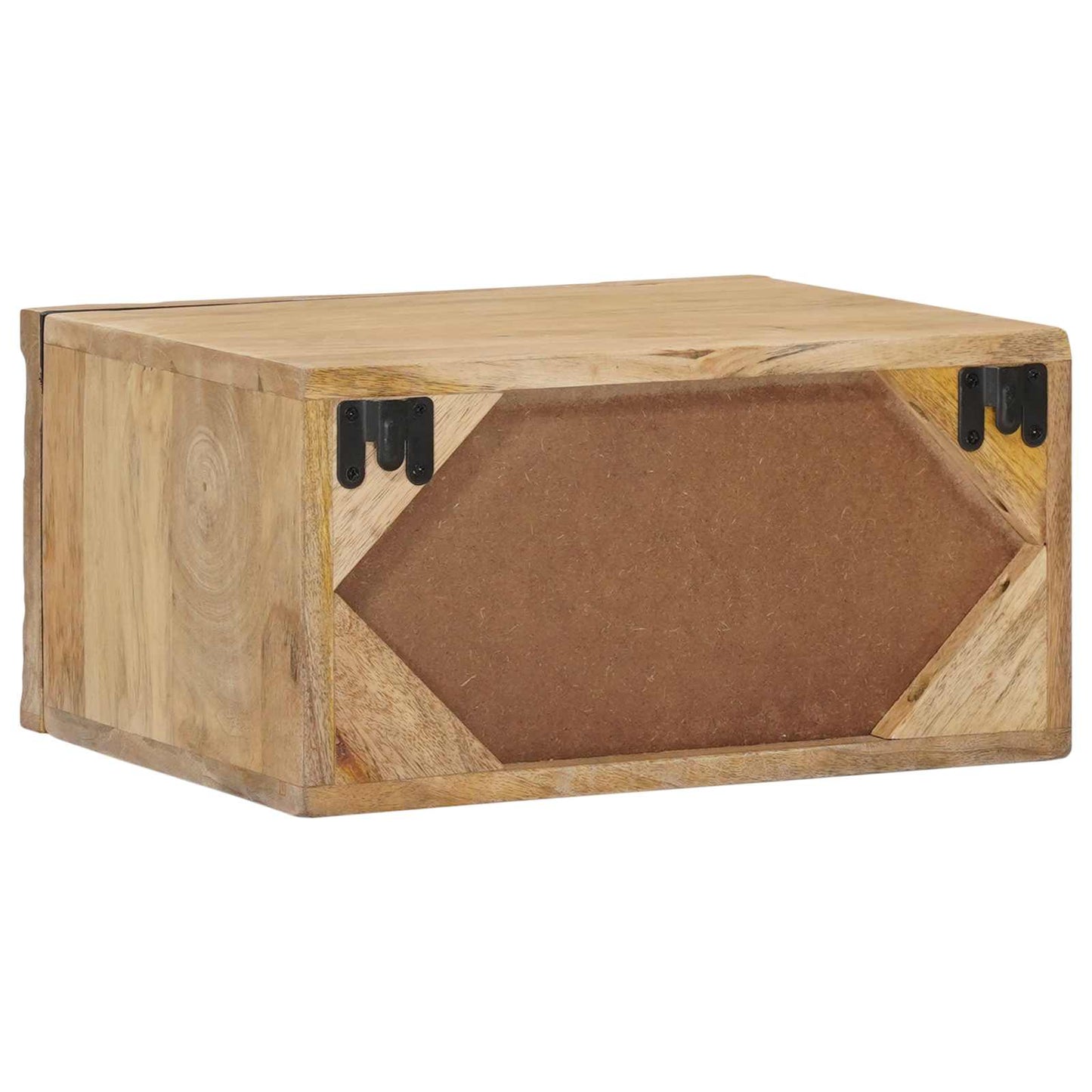 vidaXL Χειροποίητο Κομοδίνο Καφέ Τίκ 40 x 30 x 20 εκ