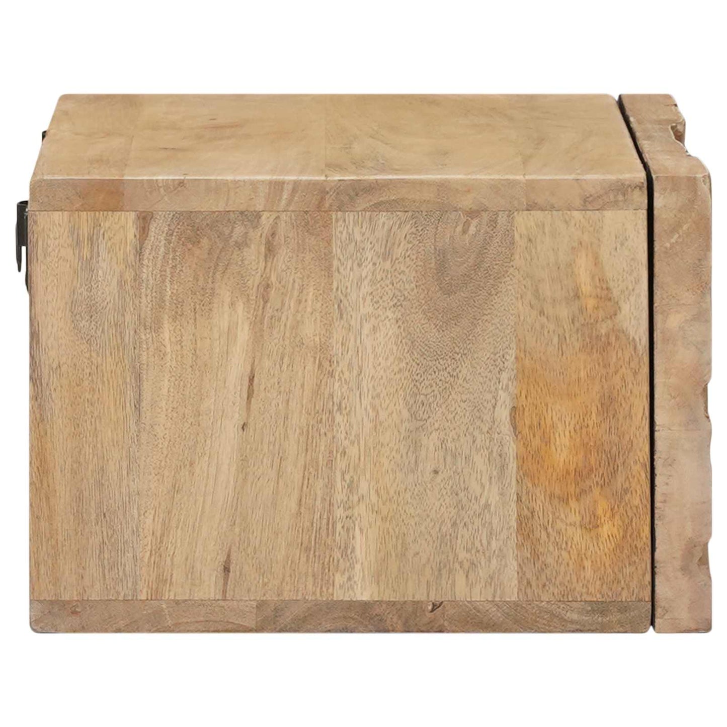 vidaXL Χειροποίητο Κομοδίνο Καφέ Τίκ 40 x 30 x 20 εκ