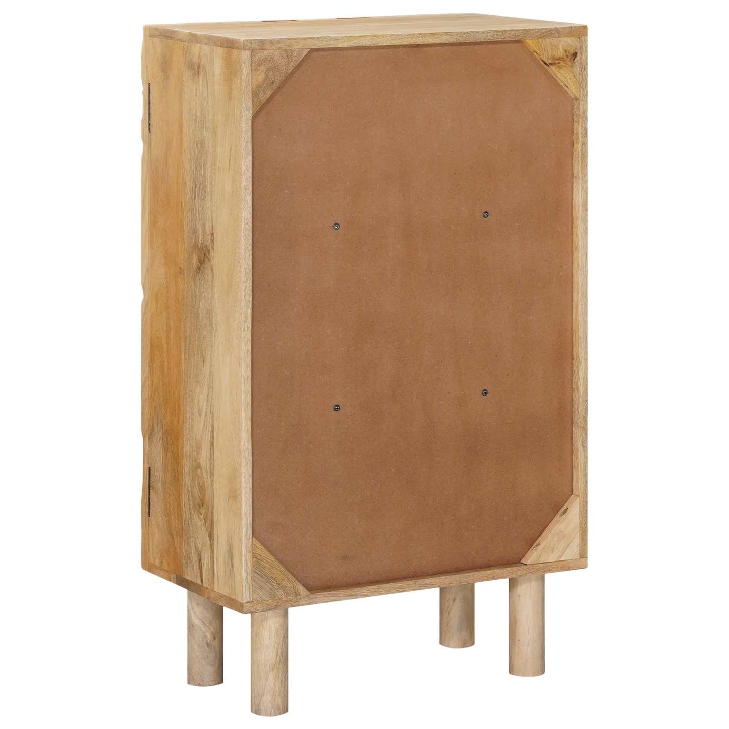 vidaXL Highboard 53 x 30 x 90 εκ Στερεό Ξύλο Μάνγκο και Μηχανικά Ξύλα