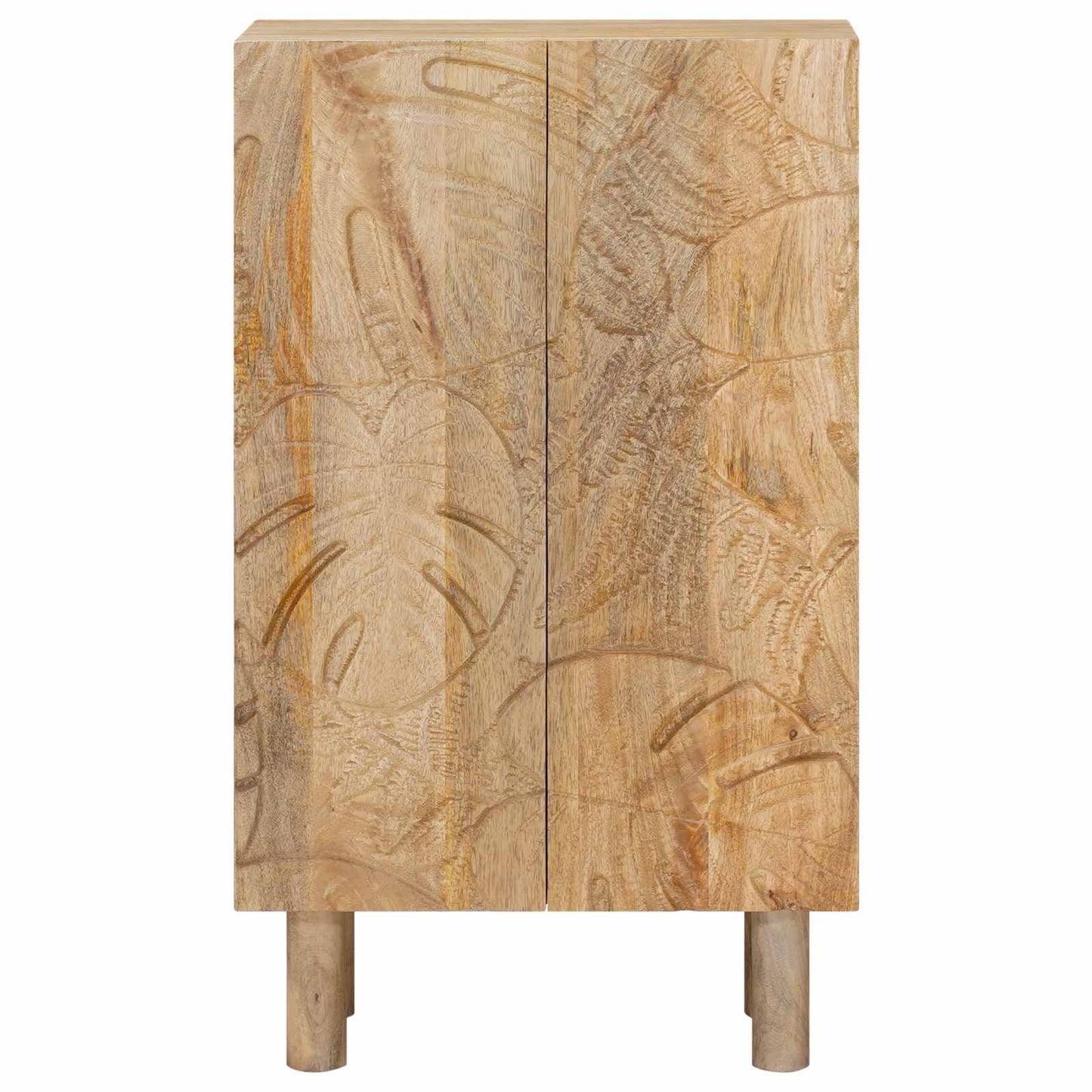 vidaXL Highboard 53 x 30 x 90 εκ Στερεό Ξύλο Μάνγκο και Μηχανικά Ξύλα
