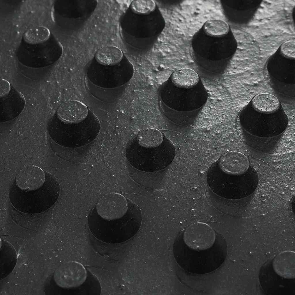 vidaXL Δισκίο αποστράγγισης Μαύρο 1 x 10 m HDPE