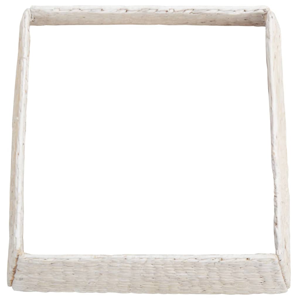 vidaXL Κολάρο Χριστουγεννιάτικου Δέντρου Λευκό 70 x 70 x 28 εκ