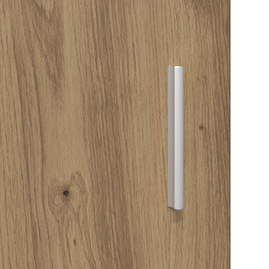 vidaXL Highboard Artisan Oak 80 x 42,5 x 185 εκ Επεξεργασμένο Ξύλο