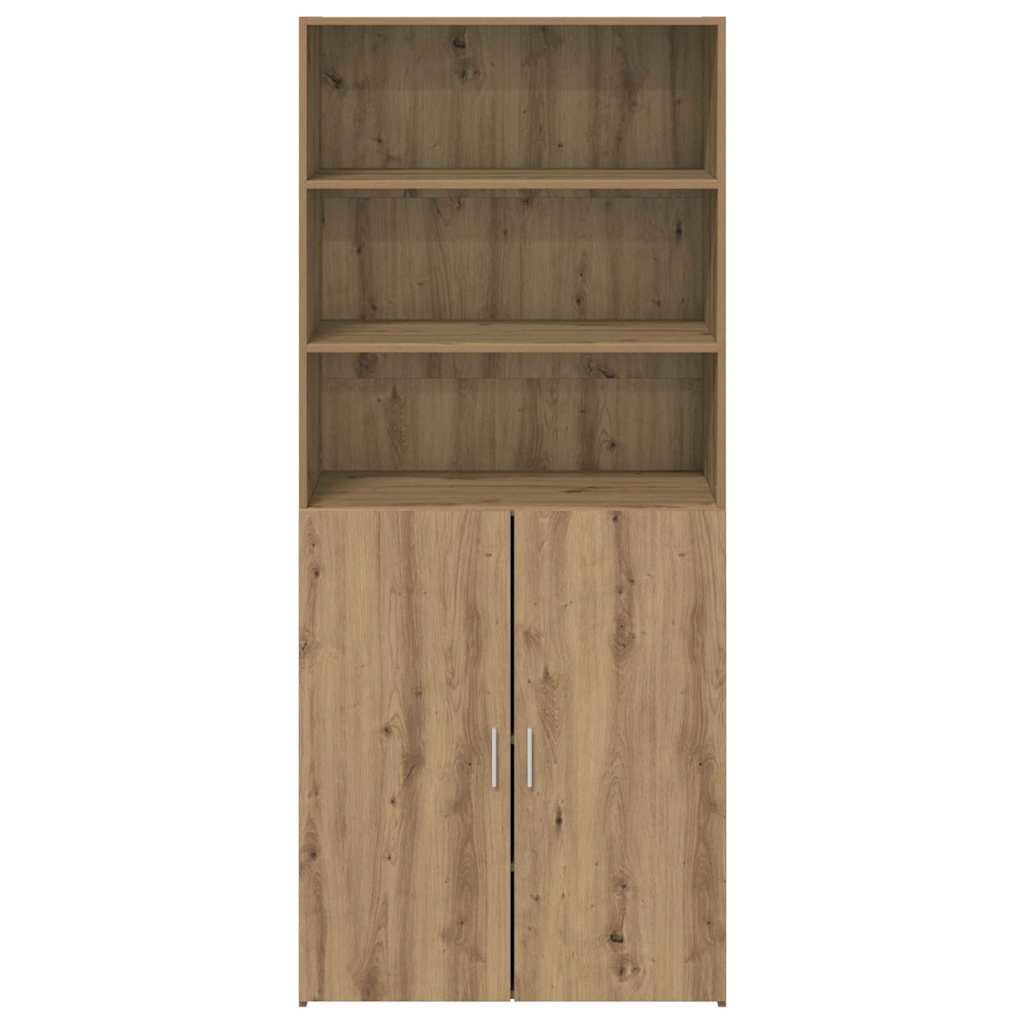 vidaXL Highboard Artisan Oak 80 x 42,5 x 185 εκ Επεξεργασμένο Ξύλο