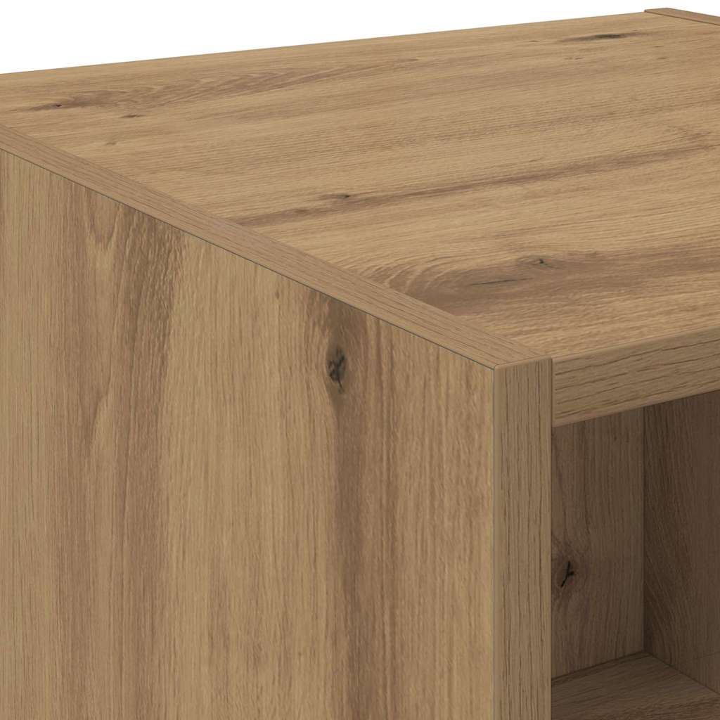 vidaXL Highboard Artisan Oak 50 x 42,5 x 185 εκ. Επεξεργασμένο ξύλο