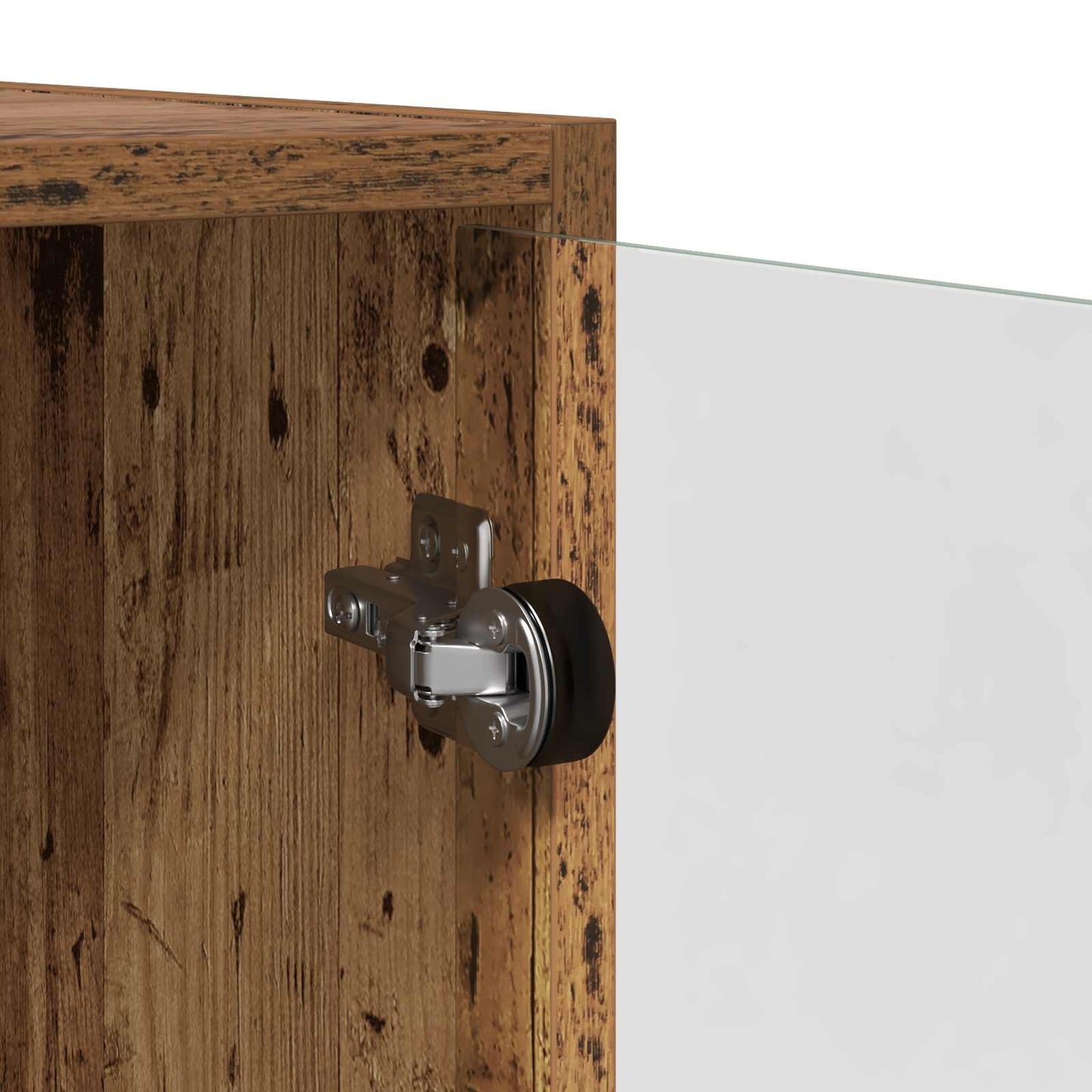 vidaXL Highboard 2 pcs Παλιό Ξύλο 68 x 37 x 142 εκ Επεξεργασμένο ξύλο