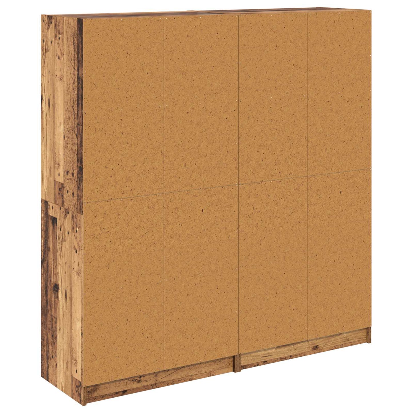 vidaXL Highboard 2 pcs Παλιό Ξύλο 68 x 37 x 142 εκ Επεξεργασμένο ξύλο