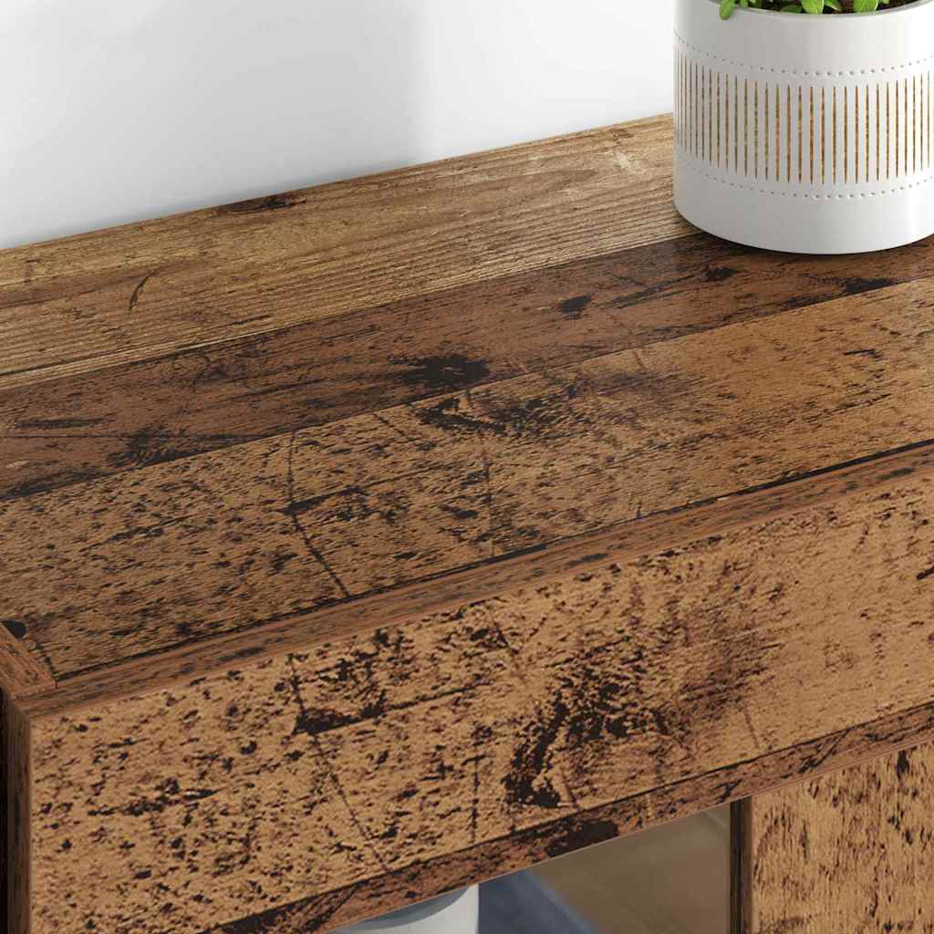 vidaXL Ντουλάπια Τοίχου 2 pcs Παλιό Ξύλο 69,5 x 34 x 90 εκ.