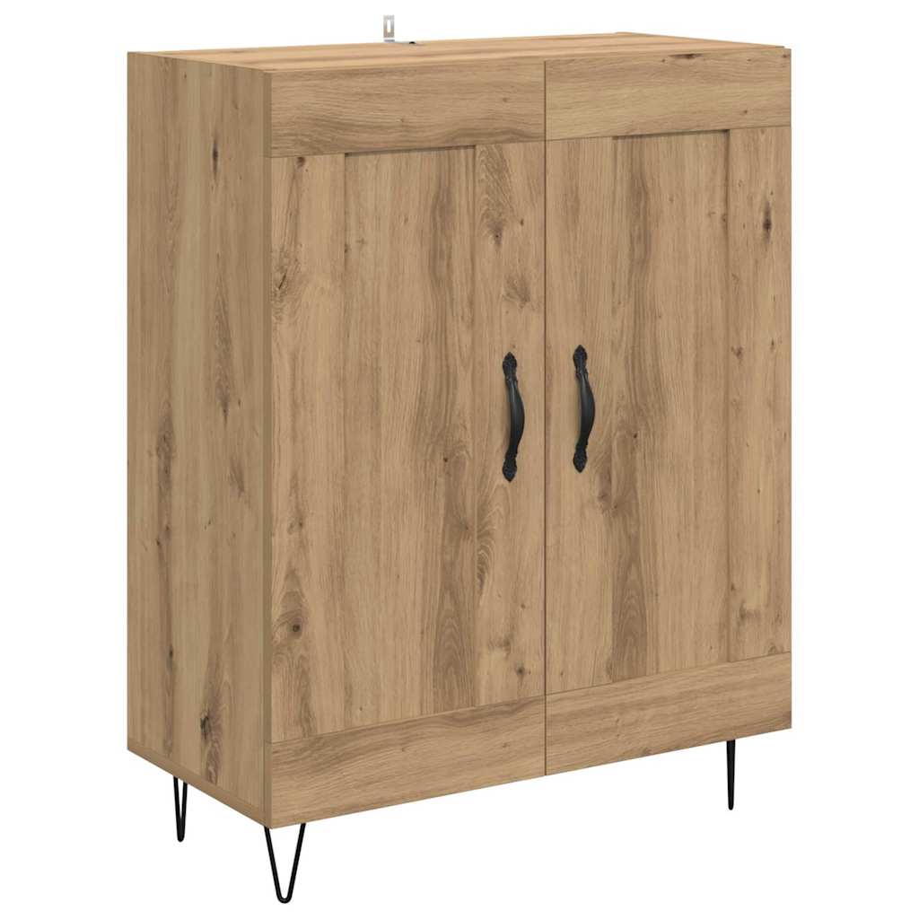 vidaXL Highboard Artisan Oak 69,5 x 34 x 90 εκ. Επεξεργασμένο ξύλο