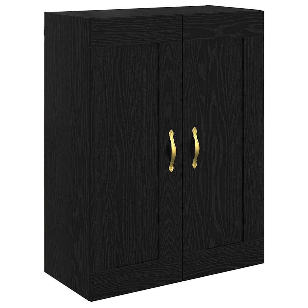 vidaXL Highboard Μαύρη Οξυά 69,5 x 34 x 90 εκ. Επεξεργασμένο ξύλο
