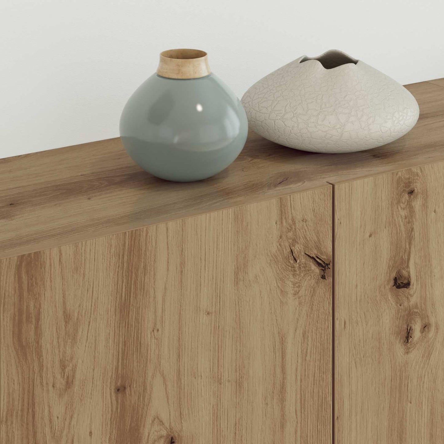 vidaXL Ντουλάπι TV Επιτοίχιο 4 pcs Artisan Oak Επεξεργασμένο ξύλο