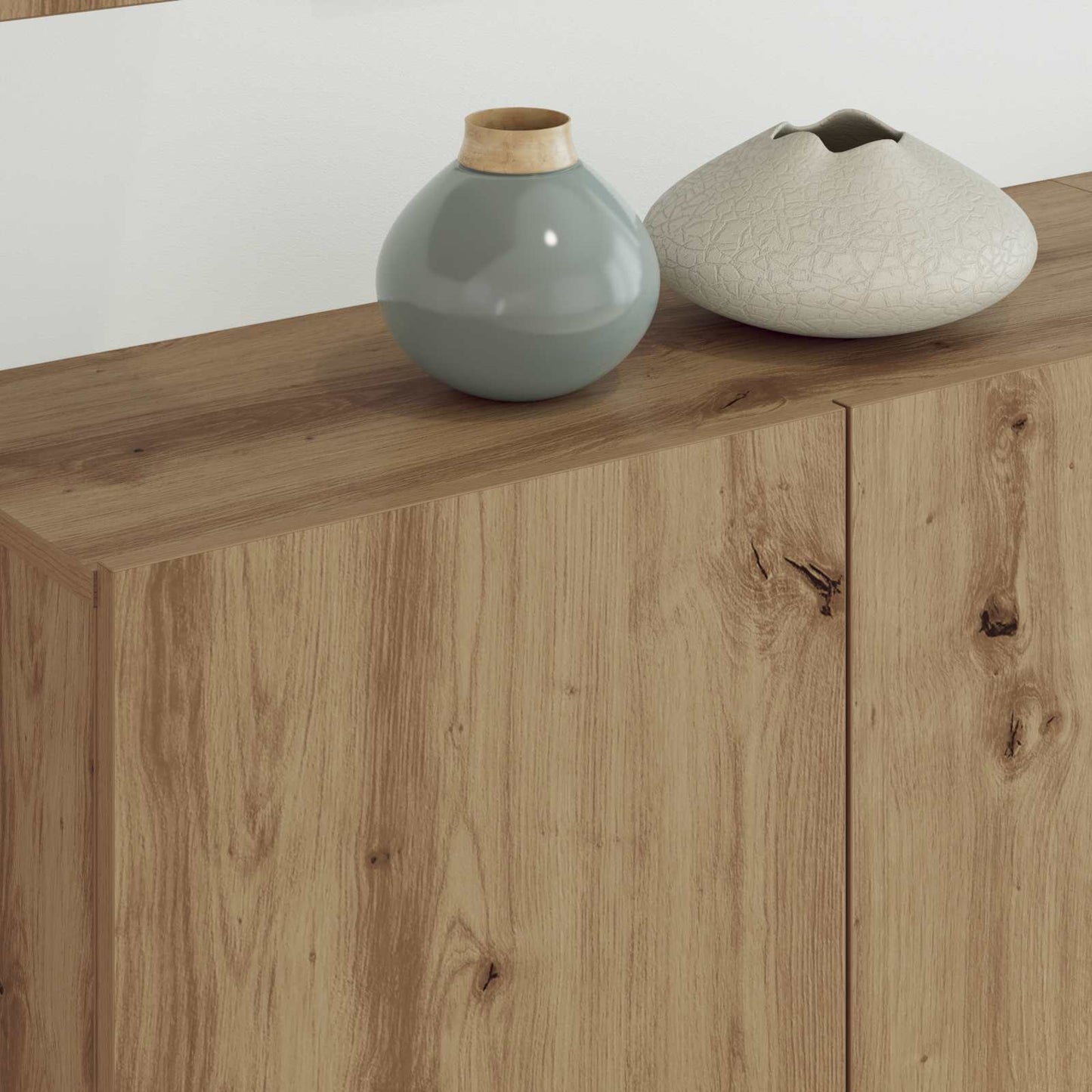 vidaXL Μονάδα Τοίχου Τηλεόρασης 5 pcs Artisan Oak Επεξεργασμένο ξύλο