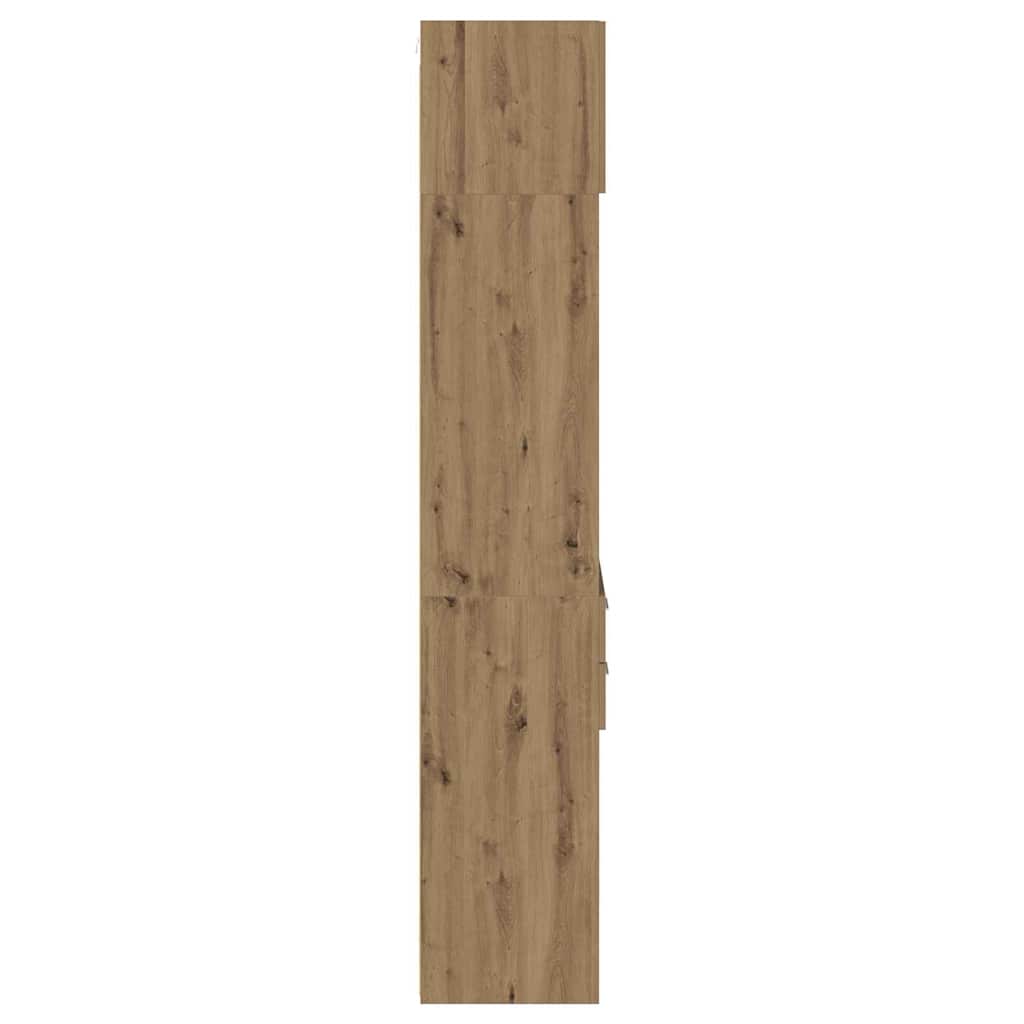 vidaXL Highboard Artisan Oak 50 x 42,5 x 225 εκ Επεξεργασμένο ξύλο