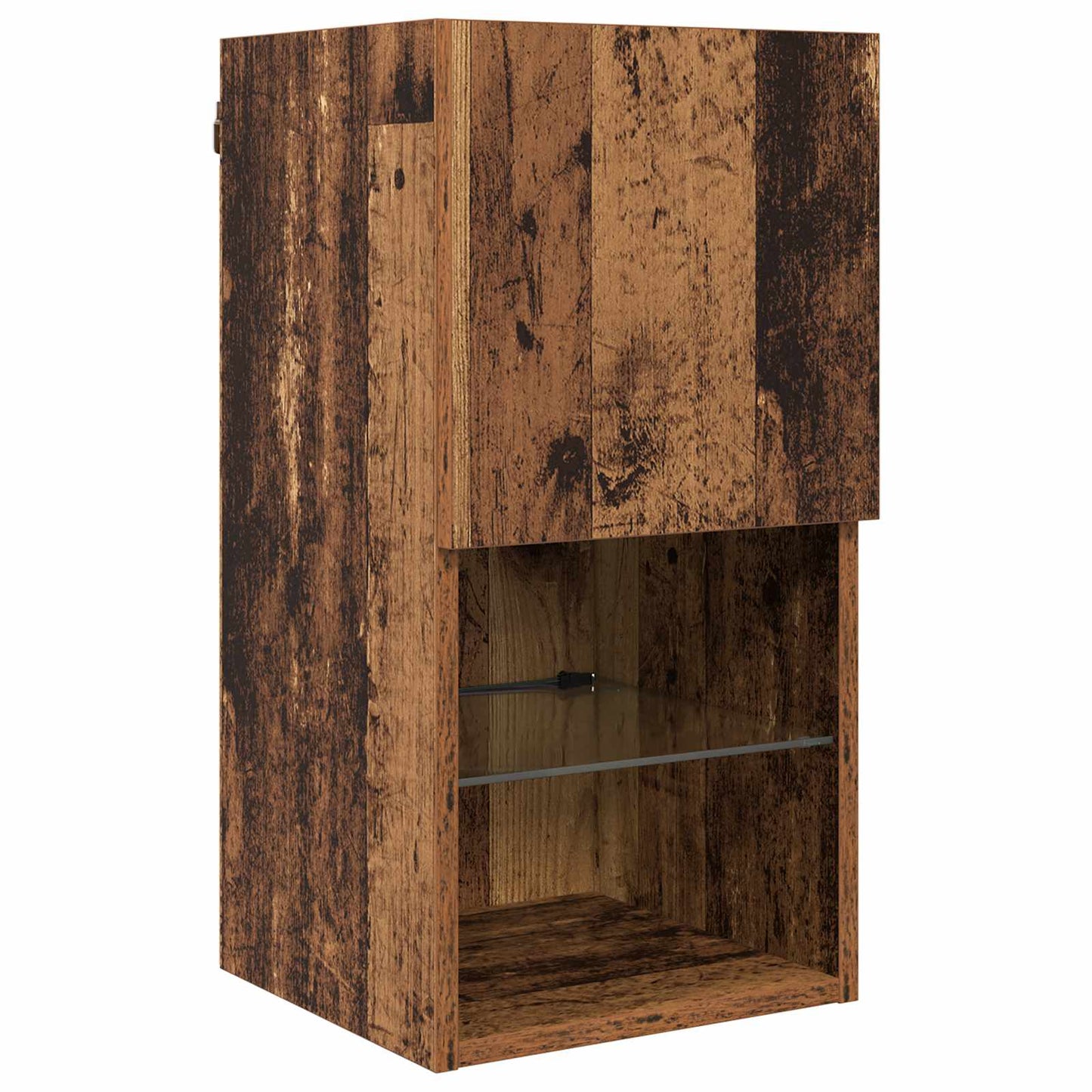 vidaXL Μονάδα Τοίχου Τηλεόρασης 6 pcs Παλιό Ξύλο Επεξεργασμένο ξύλο