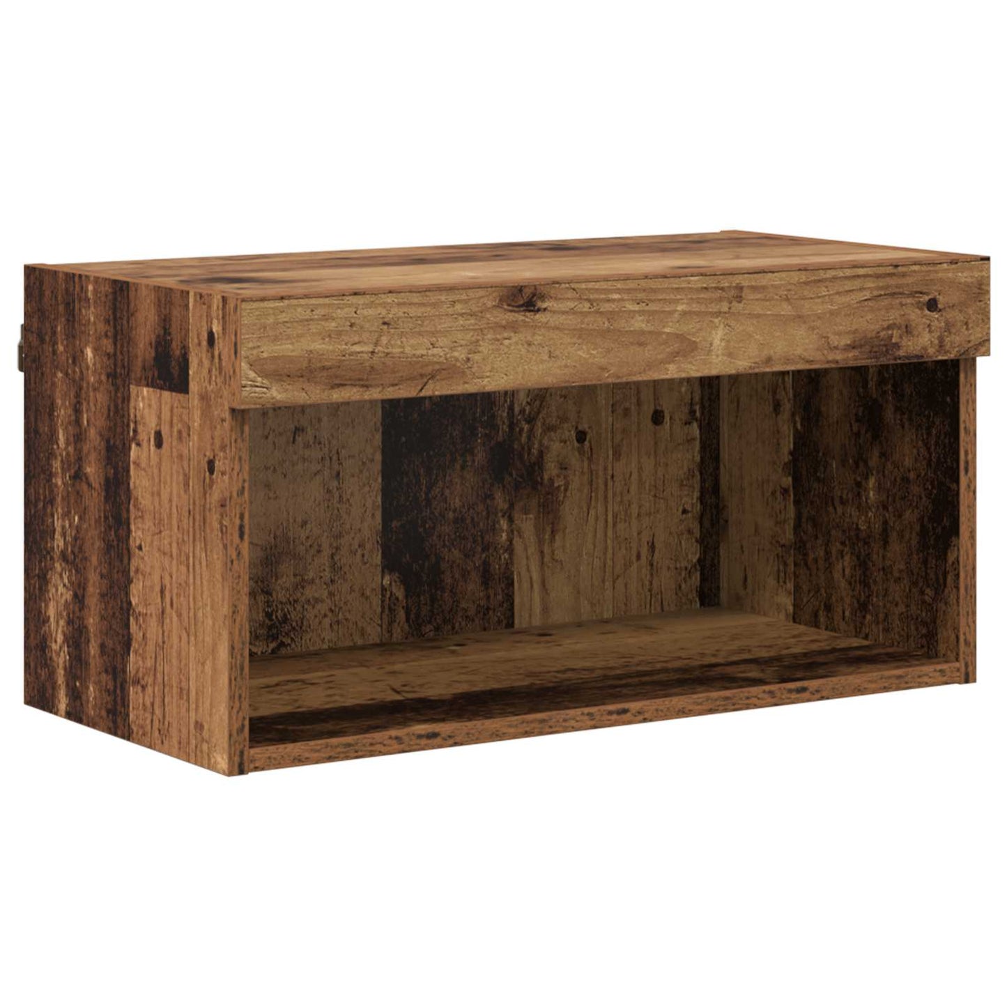 vidaXL Μονάδα Τοίχου Τηλεόρασης 6 pcs Παλιό Ξύλο Επεξεργασμένο ξύλο