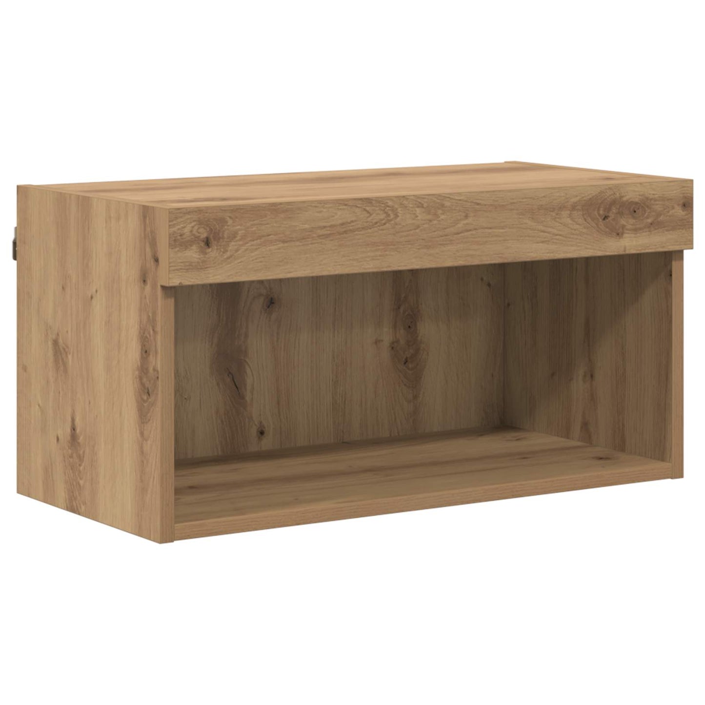 vidaXL Μονάδες Τοίχου ΤV με LED 5 τμχ. Artisan Oak Επεξεργασμένο Ξύλο