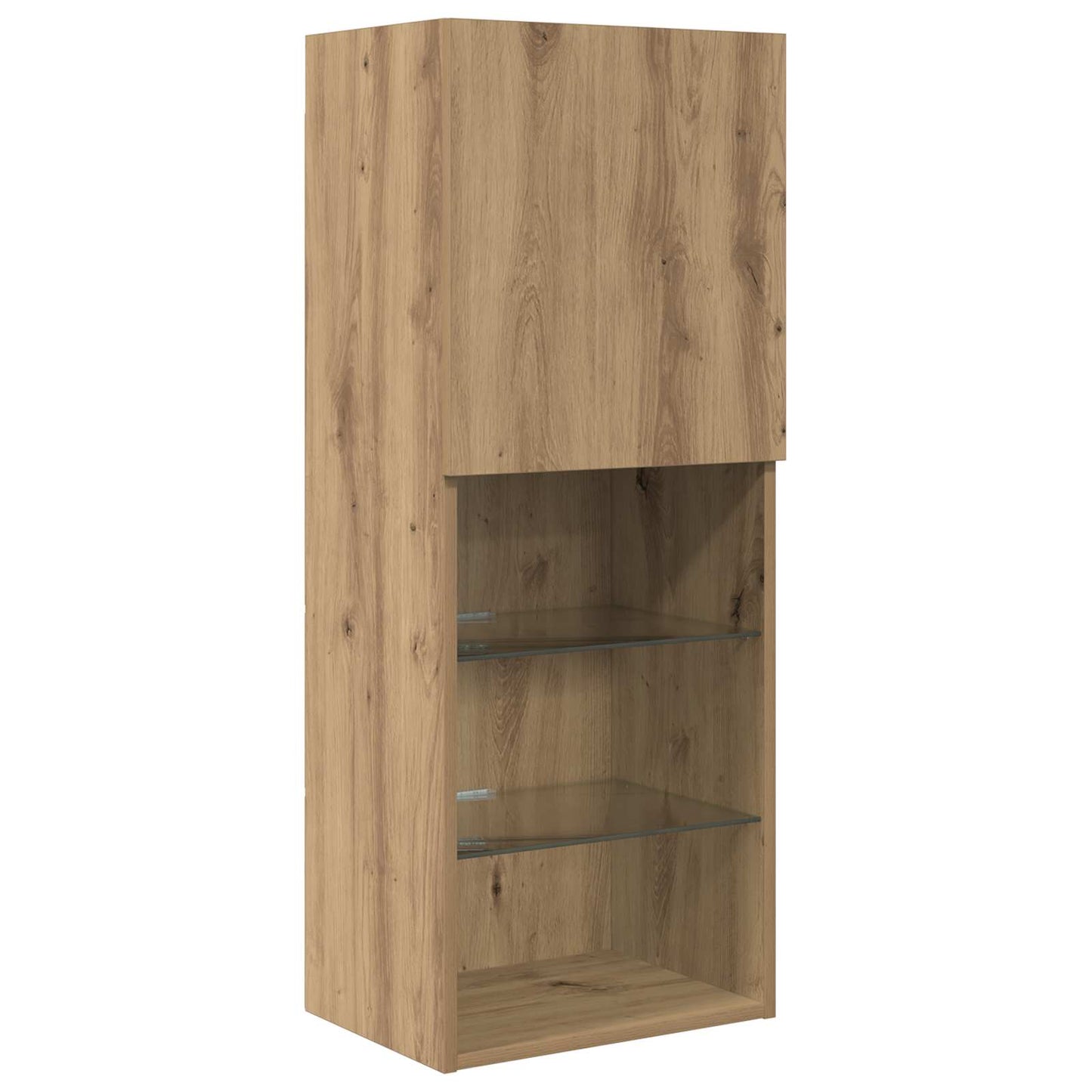 vidaXL Μονάδες Τοίχου Τηλεόρασης 6 pcs Artisan Oak Επεξεργασμένο ξύλο