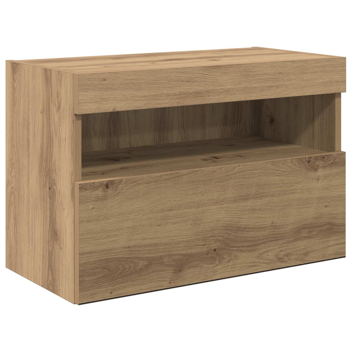vidaXL Μονάδες Τοίχου Τηλεόρασης 6 pcs Artisan Oak Επεξεργασμένο ξύλο