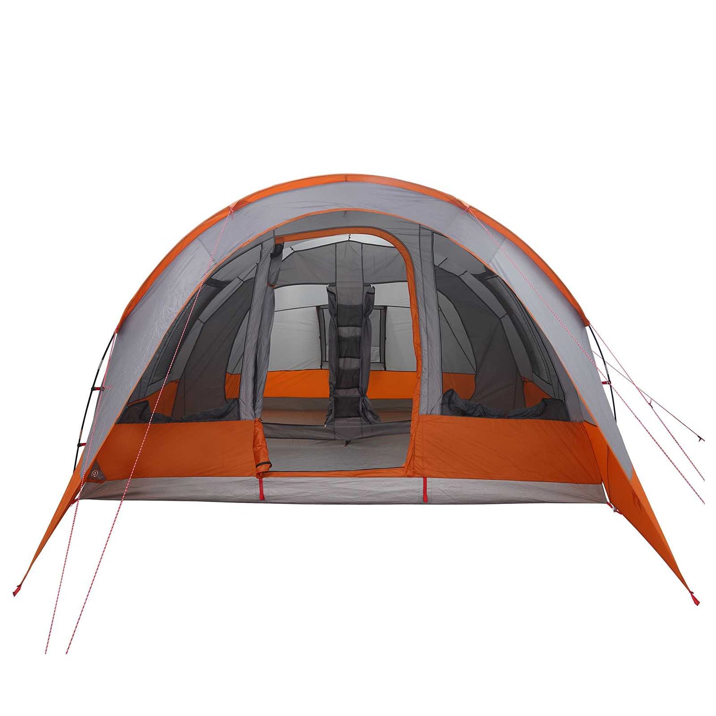vidaXL Σκηνή τούνελ Γκρι και Πορτοκαλί 560 x 395 x 212 εκ