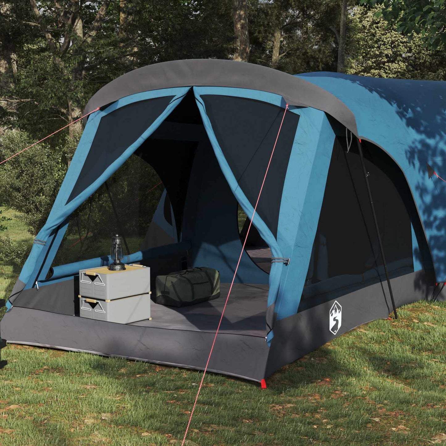 vidaXL Οικογενειακή Σκηνή Μπλε 550 x 555 x 208 εκ