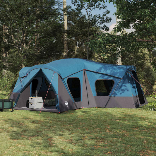 vidaXL Οικογενειακή Σκηνή Μπλε 610 x 610 x 210 εκ