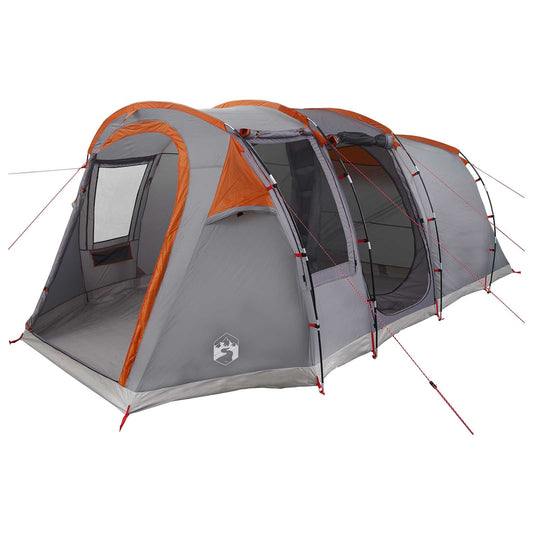 vidaXL Σκηνή τούνελ Γκρι και Πορτοκαλί 505 x 330 x 204 cm