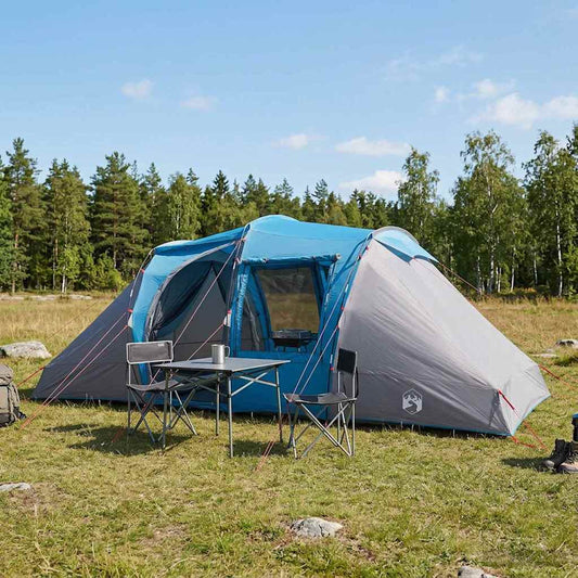 vidaXL Αυτόματη Τέντα Μπλε 524 x 232 x 192 εκ.