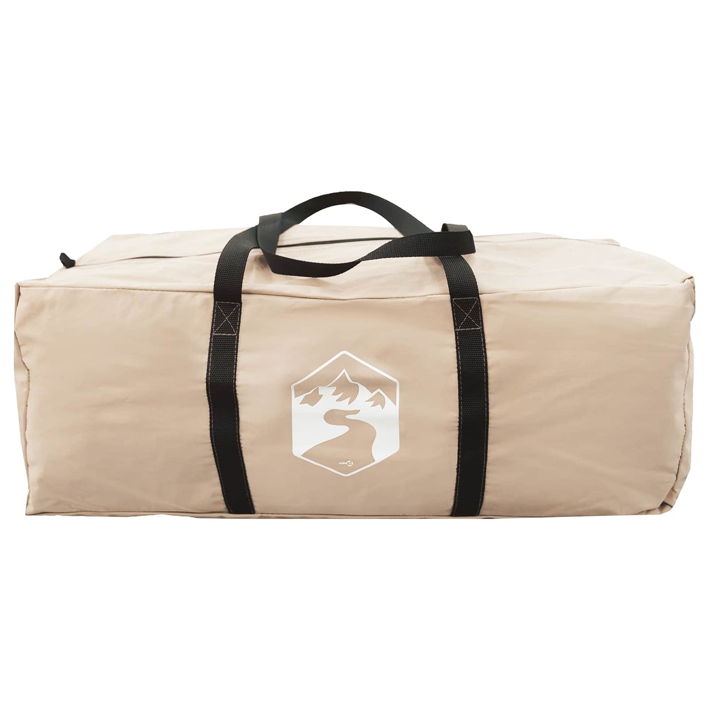 vidaXL Καταφύγιο Τέντας Κρεμ 340 x 246 x 210 εκ. Πολυβάμβακας