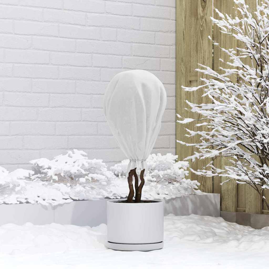 vidaXL Φλις Προστασίας Φυτού από Παγετό Λευκό 20 x 1,6 μ