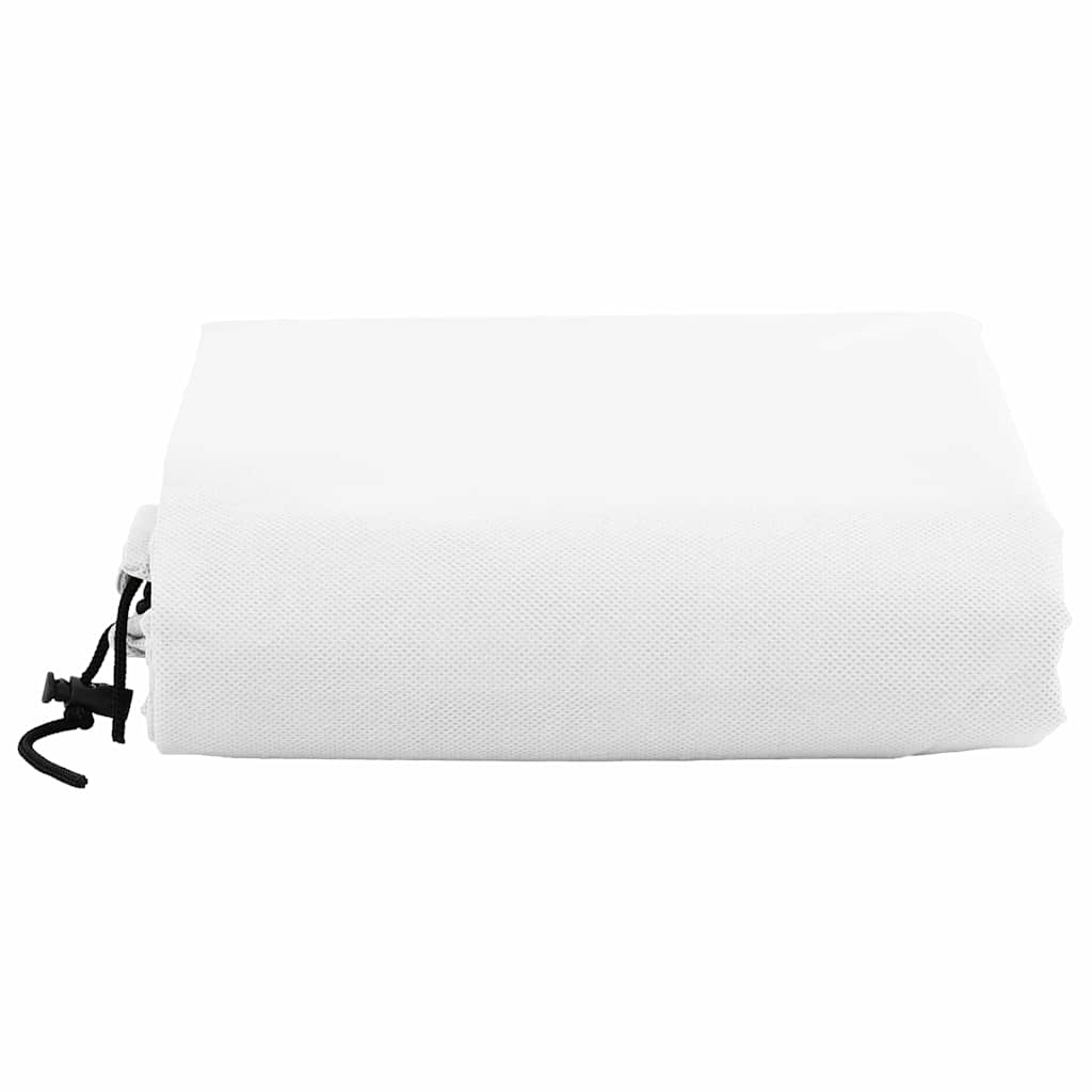 vidaXL Καλύμματα Φλις Προστασίας Φυτών από Παγετό 5 pcs Λευκό