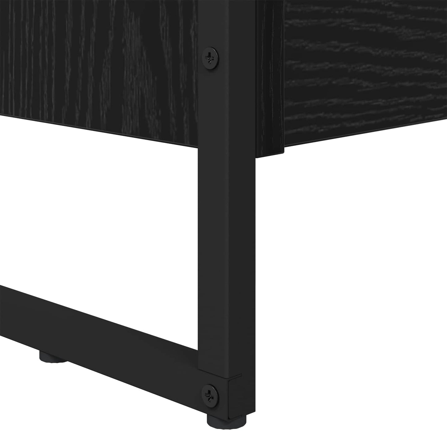 vidaXL Βιβλιοθήκη 2 pcs Μαύρη Οξυά 80 x 30 x 155 εκ Επεξεργασμένο ξύλο