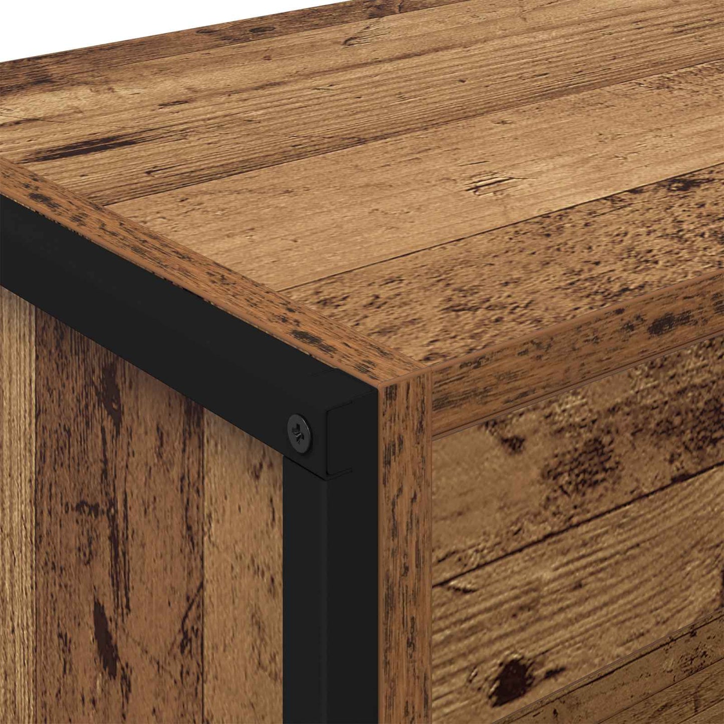 vidaXL Βιβλιοθήκη 2 pcs Παλιό Ξύλο 80 x 30 x 155 εκ Επεξεργασμένο ξύλο