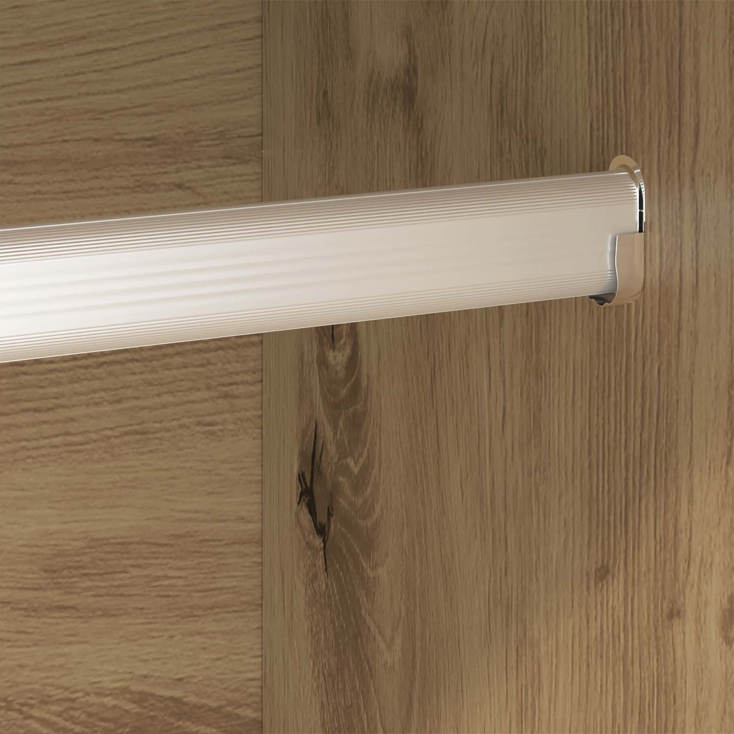 vidaXL Ντουλάπα 2 pcs Καρυδιά Χειροποίητης Εργασίας 50 x 50 x 200 cm