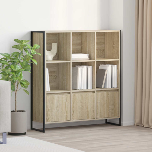 vidaXL Βιβλιοθήκη 2 pcs Σονόμα 99,5 x 30 x 108 εκ. Επεξεργασμένο ξύλο