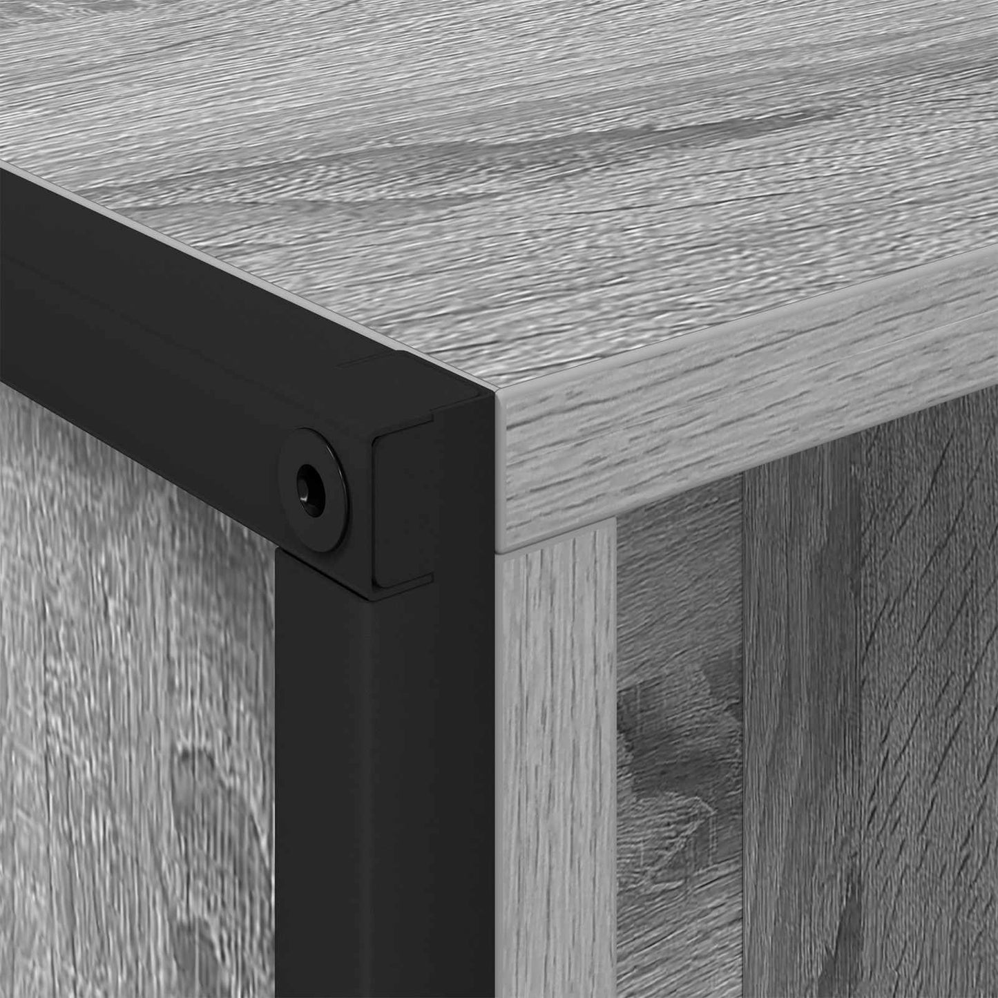 vidaXL Βιβλιοθήκη 2 pcs Γκρίζο Σονομα 99,5 x 30 x 108,5 εκ