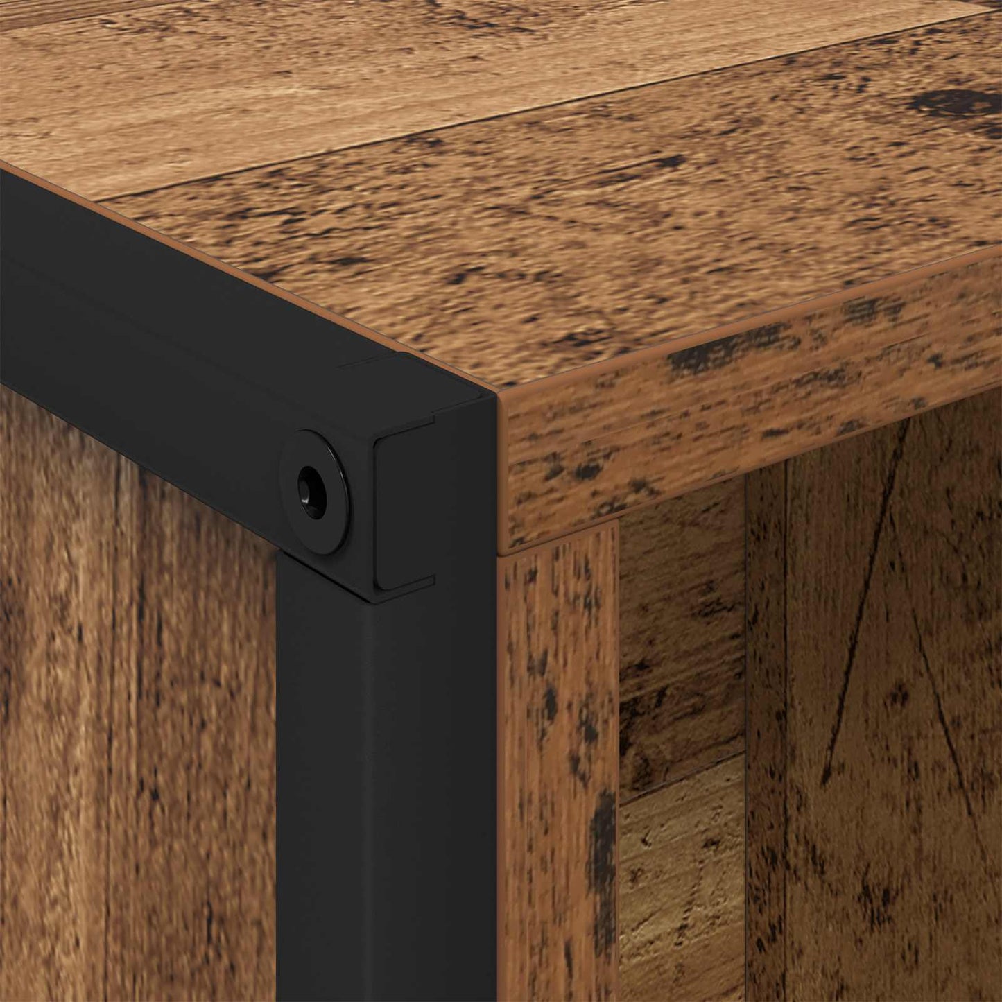 vidaXL Βιβλιοθήκη 2 pcs Παλιό Ξύλο 99,5 x 30 x 108,5 εκ