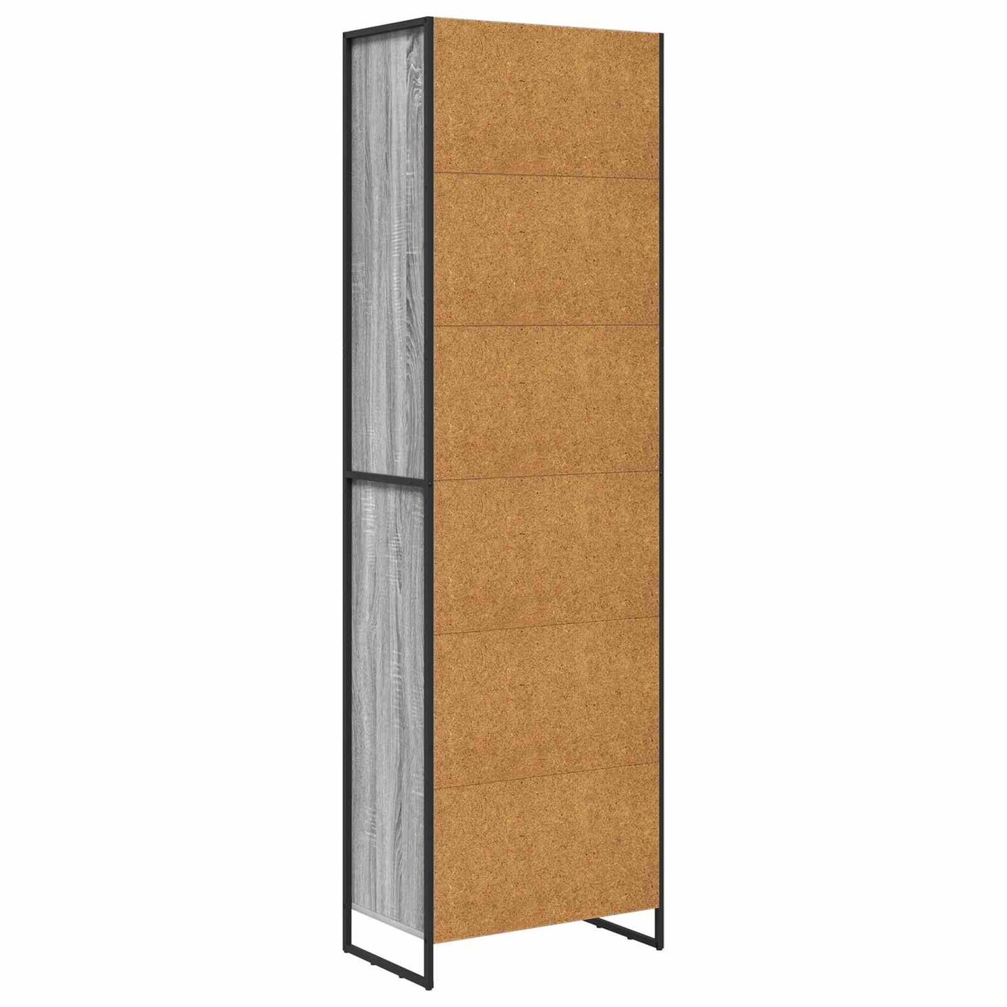 vidaXL Ψηλά Ντουλάπια 2 pcs Γκρίζο Σονομα 60 x 36 x 300 εκ.