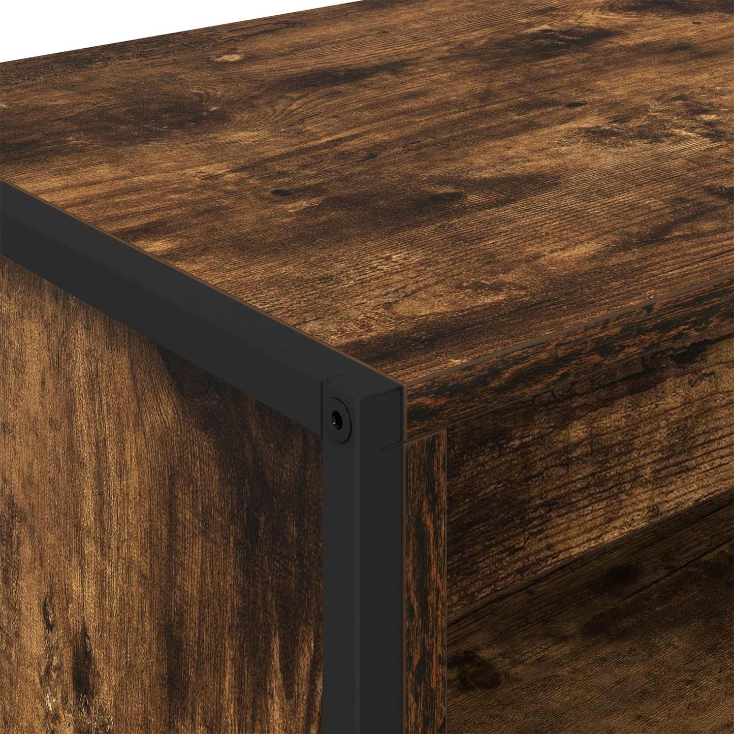 vidaXL Ψηλά Ντουλάπια 2 pcs Καπνιστό Δρύς 60 x 36 x 300 εκ.