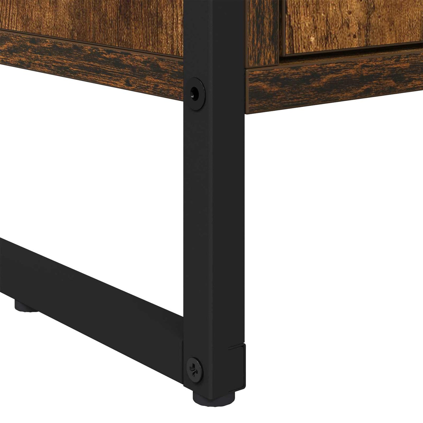 vidaXL Ψηλά Ντουλάπια 2 pcs Καπνιστό Δρύς 60 x 36 x 300 εκ.