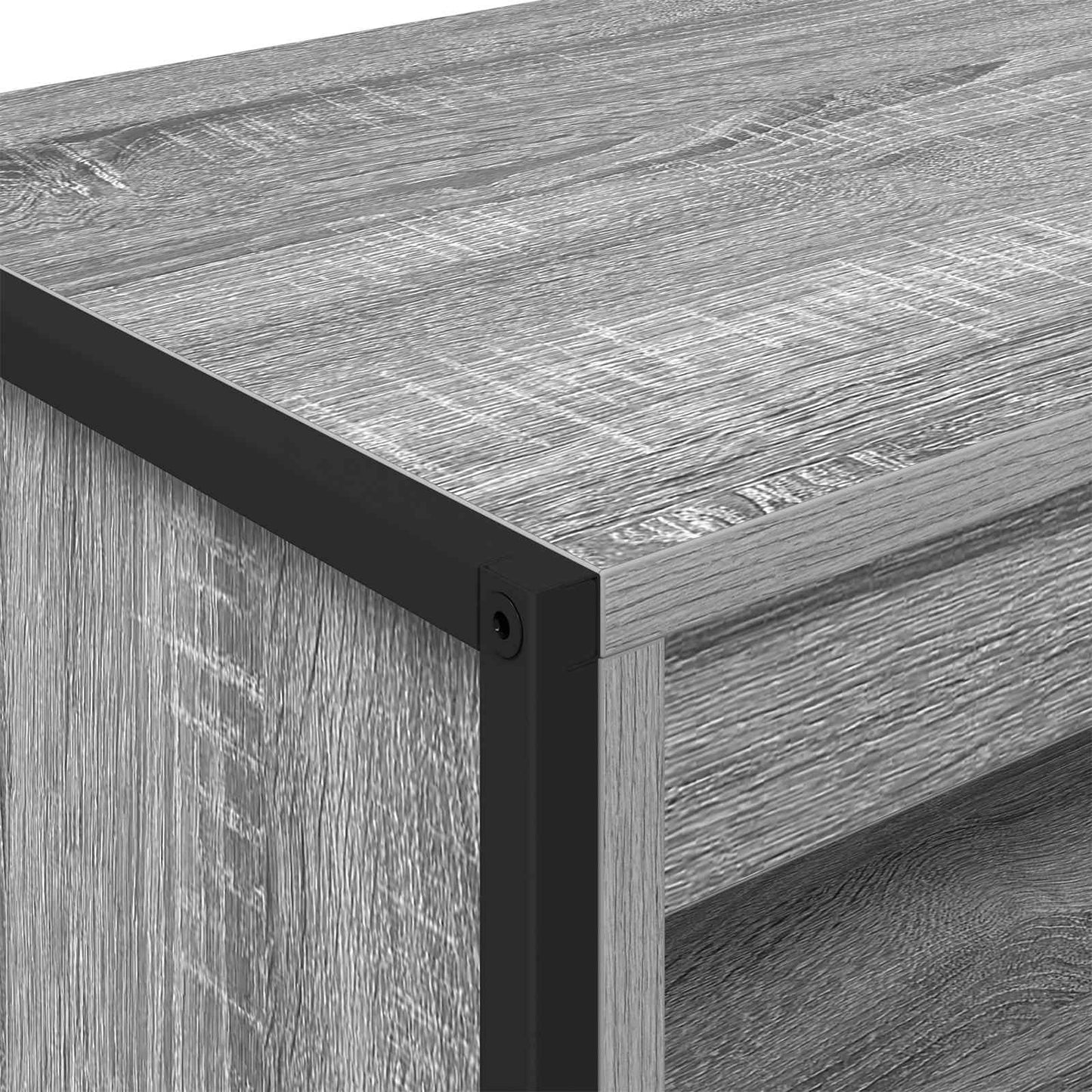 vidaXL Ψηλά Ντουλάπια 2 pcs Γκρίζο Σονομα 60 x 36 x 300 εκ.